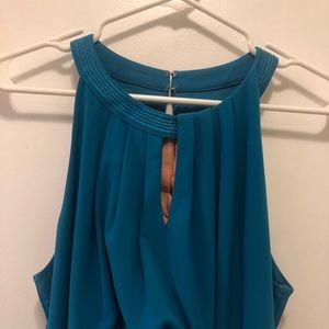 Teal/turquoise top